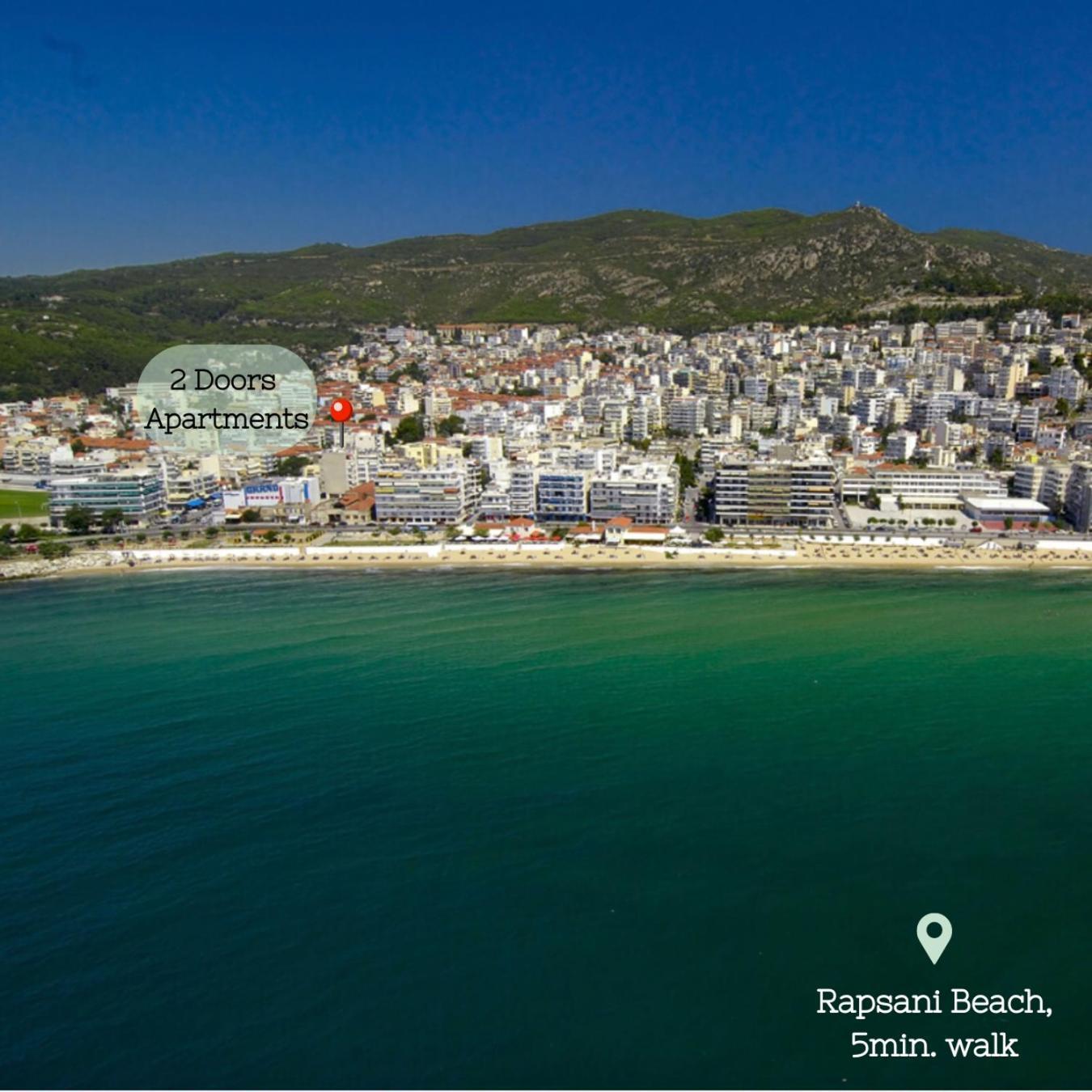 2 Doors Appartement Kavala Buitenkant foto